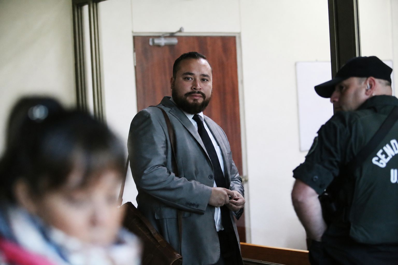 Fotografía en recinto judicial
